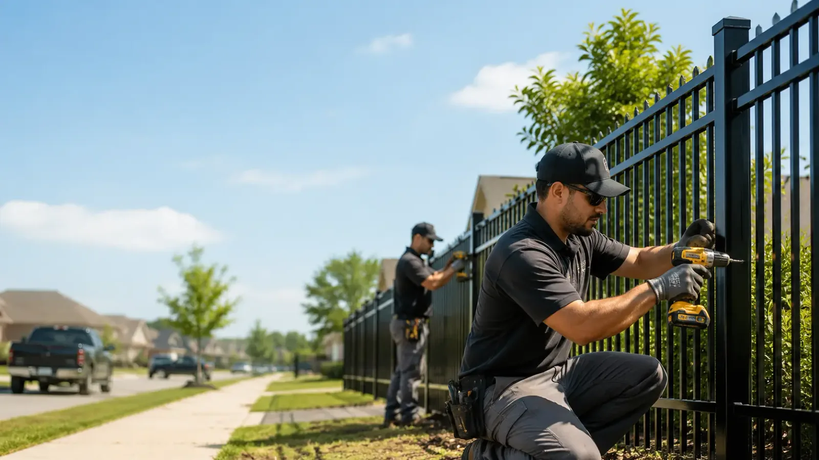 Metal Fence Installation in Waco, TX